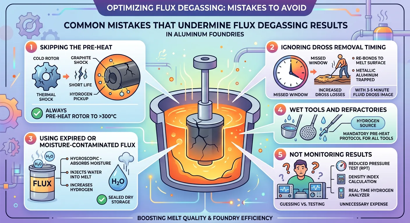 Common Mistakes That Undermine Flux Degassing Results