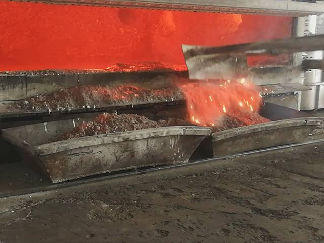 granulater flux used in molten aluminum