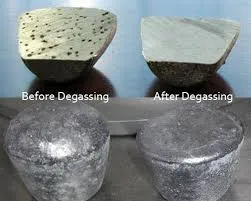 hydrogen in aluminum casting